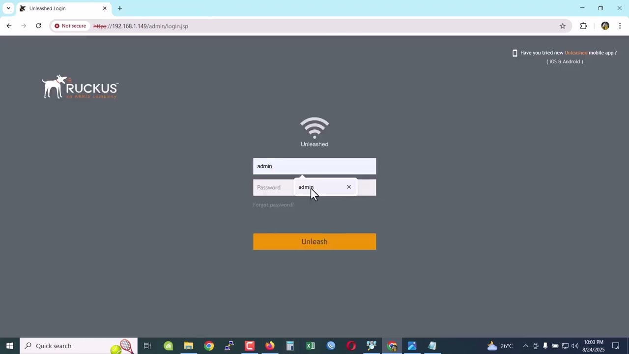 Ruckus Unleashed firmware upgrade
