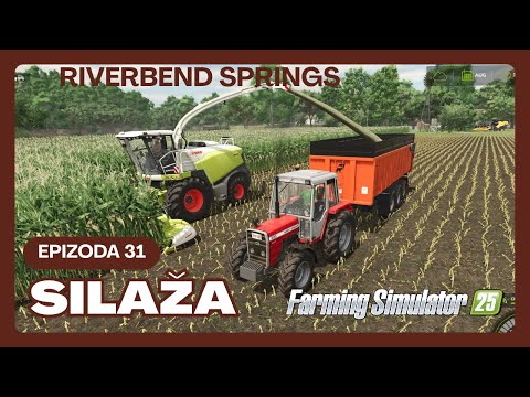 TMR Fabrika kreće uskoro – silaža završena! FS25 | Riverbend Springs | #31