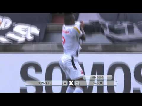 Gols - Brasileirão: Joinville 1 x 2 Vasco