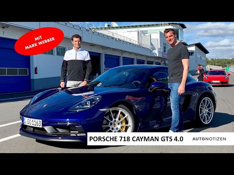 Porsche 718 Cayman GTS 4.0 2020: Mit Formel 1 - Star Mark Webber in Estoril