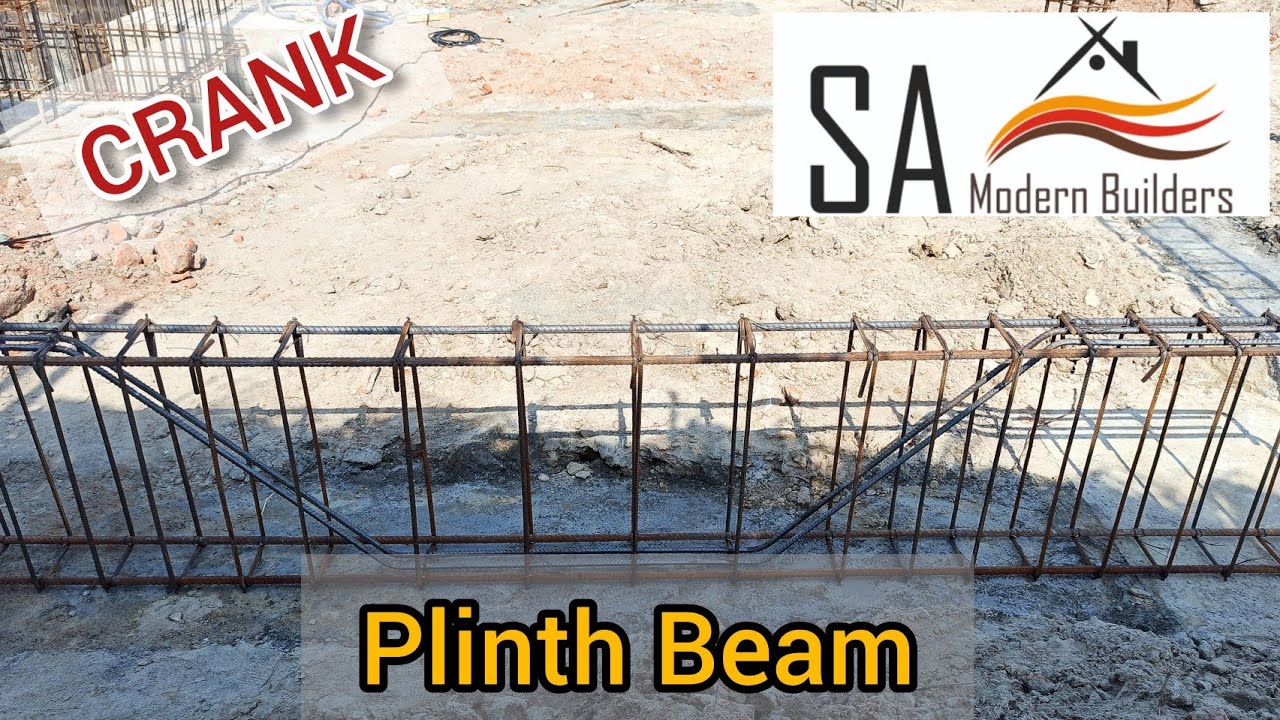 How to do crank in plinth beam? | Plinth Beam Reinforcement | Plinth Beam Construction #plinthbeam