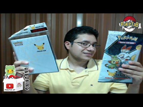 POKETAB UNBOXING : First Partner Collector’s Binder + Pokémon TCG: First Partner Pack (Galar)