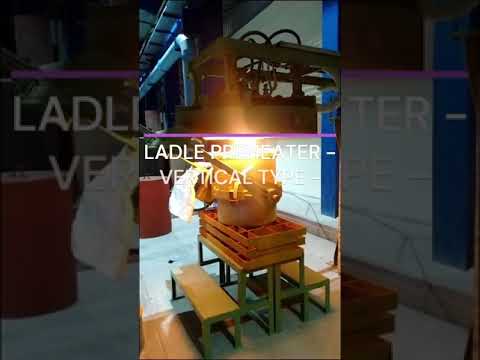 Ladle Pre Heater - Horizontal Type