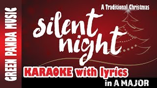 Silent Night - Christmas Carols Karaoke with lyrics - A Traditional Christmas