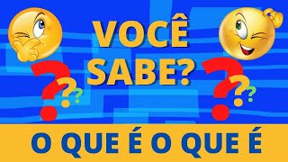 Sei Resolver Essas CHARADAS. Ser Que VOC SABE? Quiz
