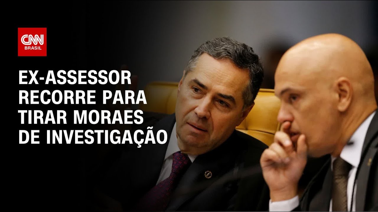 Ex-assessor recorre para tirar Moraes de investigação | AGORA CNN