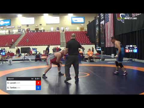 2018 Marine Corps US Open/Masters C Freestyle 130 RR Rnd 1 - Daniel Lovell (Scre) Vs. Samuel Tanio