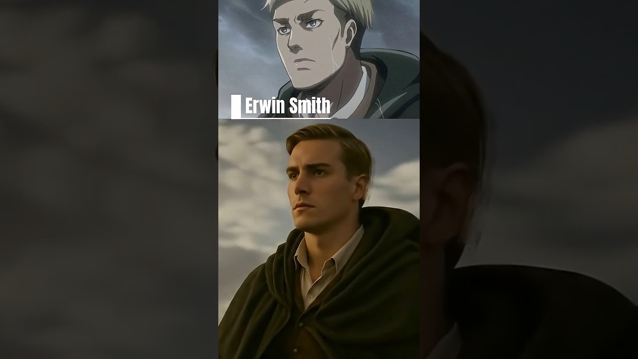 All Attack on Titan Characters E in Real Life AI| #attackontitan #aot #ai