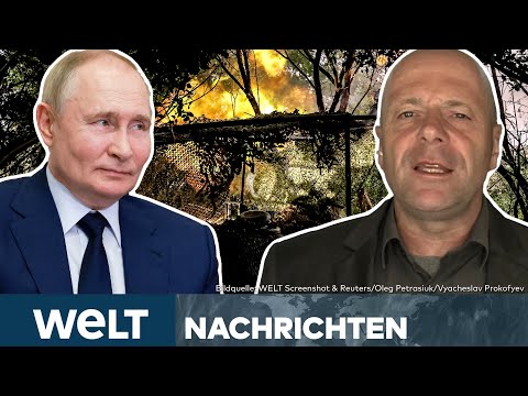 PUTINS KRIEG: Russen preschen im Osten immer weiter vor! Ukraine gerät ins Schwimmen | WELT STREAM