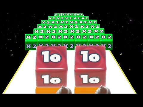 🤣 JELLY RUN 2048 cubes (1Qa=1,000,000,000,000.. Record Infinity?)🆚 Freaky Stan 2048 gameplay live