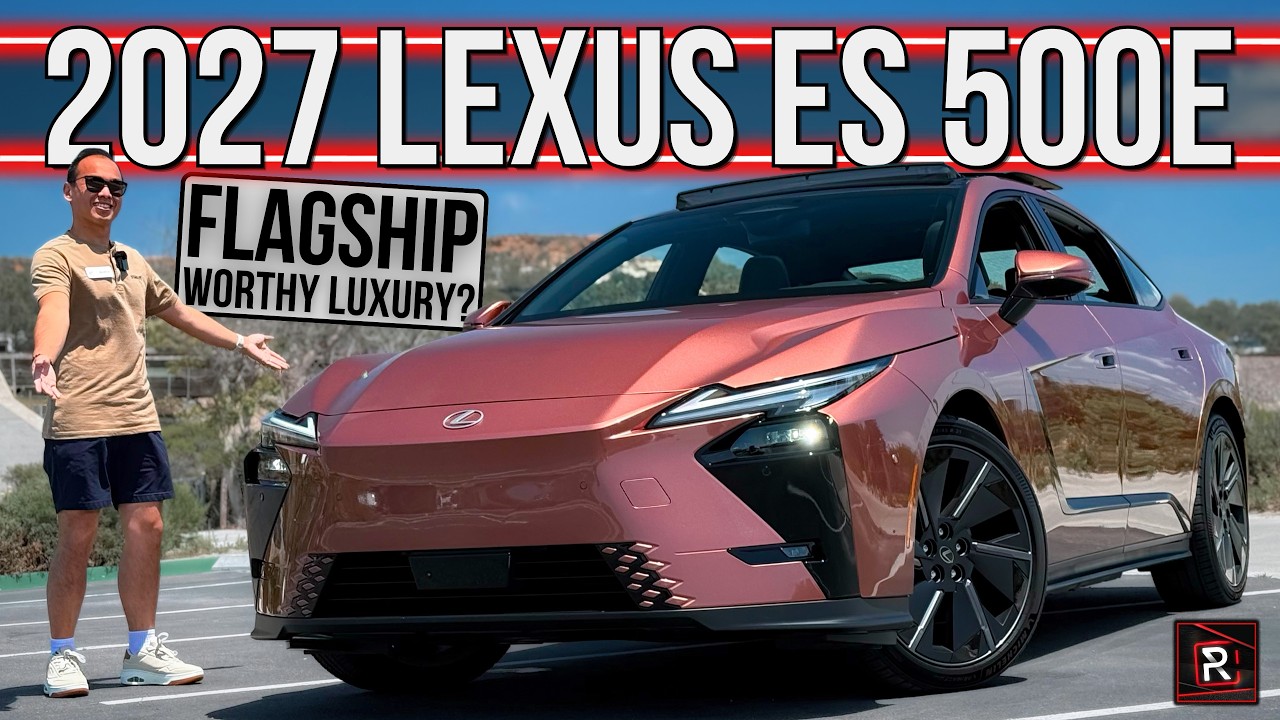 The New Flagship Lexus Sedan? | 2026 Lexus ES 500e | Detailed Review & Breakdown