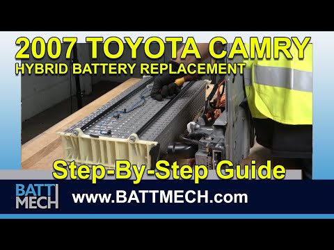 Thumbnail for How to Replace/Repair/Fix a 2007 Toyota Camry Hybrid Battery Module Cell: Step-by-Step Instructions by Toyota Camry Hybrid