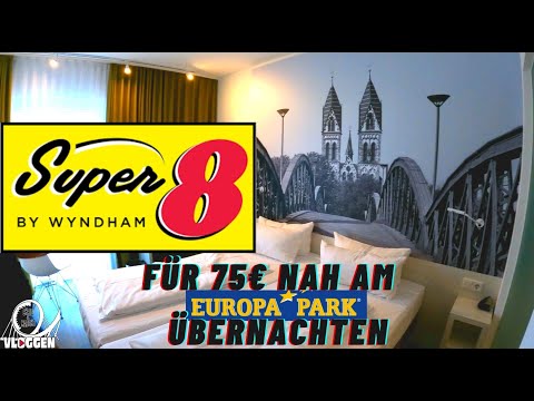 SUPER 8 HOTEL BY WYNDHAM Freiburg / Hotel Check / Günstig am Europa Park übernachten/ Roomtour