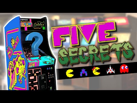 Ms. Pac-Man / Galaga Class of 1981 Reunion Arcade Cabinet is PACKED with SECRETS!