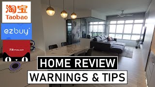 淘宝 (Taobao) Home Tour - WARNINGS & Tips from Singapore