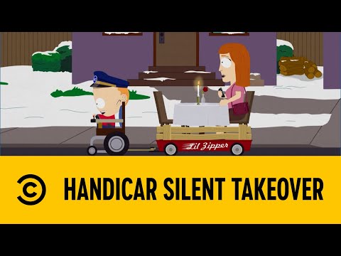 Handicar Silent  Takeover | South Park | Comedy Central Africa