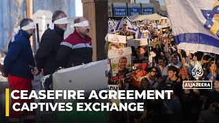 LIve update : First Captives Released by Hamas Under Ceasefire Deal I Al Jazeera English