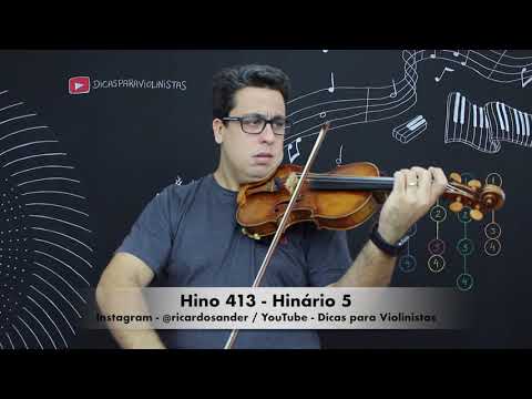 Hino 413 Violino Hinário 5 CCB