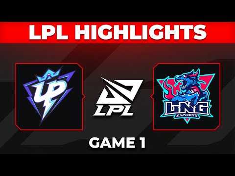 UP vs LNG Highlights Game 1 | LPL 2026 Split 1 | Ultra Prime vs LNG Esports by Onivia