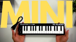 Video thumbnail for I'm In Love With This Thing! | M-Audio Keystation Mini 32 MK3 Midi Controller Review! | by John Mike