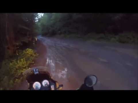 Fenysor Vihar után motorral