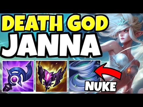 I found the BEST way to play Janna... and it's FULL AP ;)