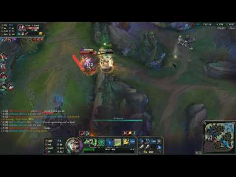 OLD Riven 100%Full Lethality Oneshot 0.01 Sec!!!