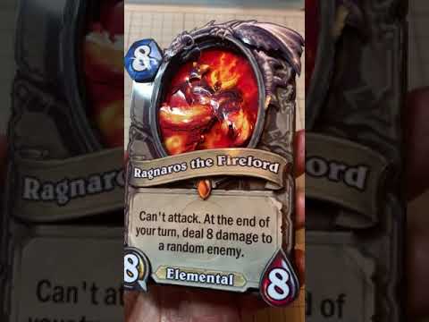 [Shadowbox] No.57 Ragnaros Firelord (Simple version) / Hearthstone / October 2020