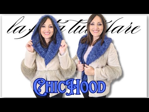 Miniatura tutorial 2: AllenChic misto lana effetto pelliccia con paillettes gomitolo 100g