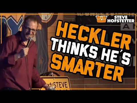 Comedian Rips Heckler to Shreds - Steve Hofstetter