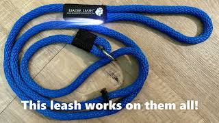 Our own custom made leashes !