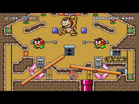 Boom Boom Pinball by Smeeed - Super Mario Maker 2 - No Commentary 1bu