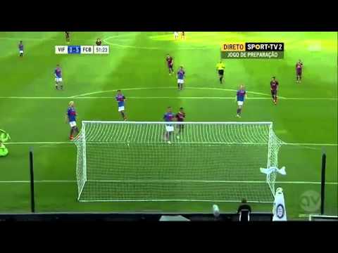 Jean Marie Dongou Goal: Vålerenga vs FC Barcelona (0-5) [27.07.13]