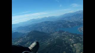 preview picture of video 'St. Vincent, Frankreich 08 Paragliding Gleitschirmfliegen'