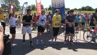 preview picture of video 'RTVSternet 20120717 Team 226 Roparun 2012 Haaksbergen'