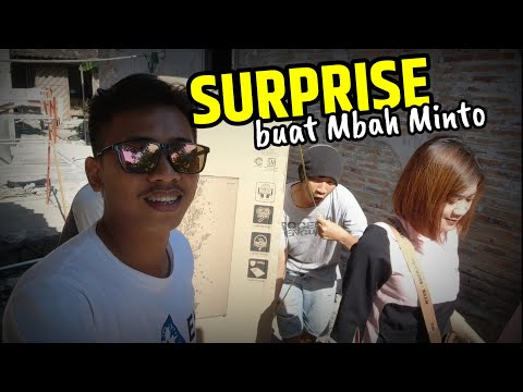 REAKSI Mbah Minto saat dapet Surprise - TIM UK Ucup Klaten