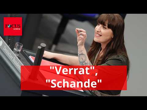 "Verrat", "Schande": Zwischen Grünen und Linken fliegen vor Renten-Showdown die Fetzen