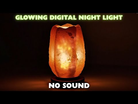 Relaxing Glowing Night Light | Drift into Deep Sleep | NO SOUND