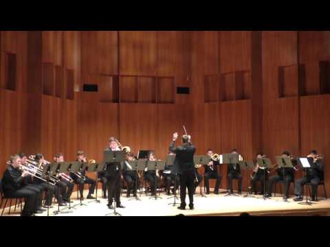 ECMS Trombone Choir performs Concertino For Bass Trombone on May 14, 2016