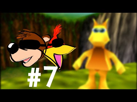 Banjo-Kazooie Blindfolded: Mumbo's Mountain Ruins Cliffs - Yellow Jinjo and Notes