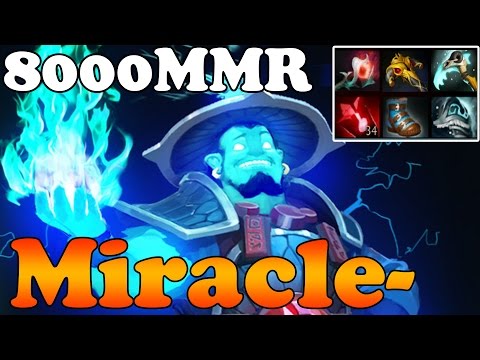 Dota 2 - Miracle- 8000 MMR Plays Storm Spirit vol 9 - Ranked Match Gameplay