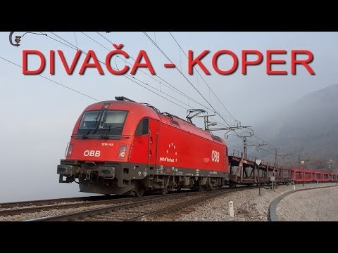 Cab ride (Führerstandsmitfahrt) Divača - Koper