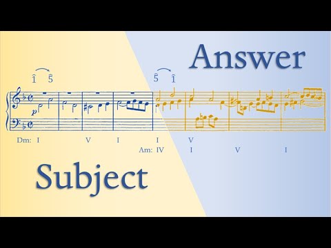 Fugue Subjects and Answers || Imitative Counterpoint 3