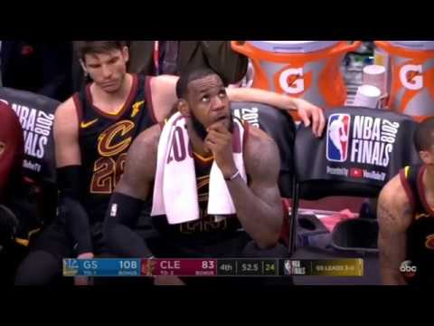 Final minutes of the 2018 NBA Finals as Warriors win their 3rd NBA championship in 4 years