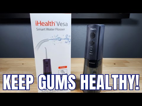 I HEALTH VESA CORDLESS WATER DENTAL FLOSSER REVIEW: BEST WAY TO KEEP GUMS AND HEART HEALTHY