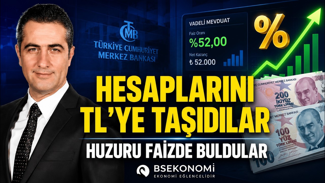 HESAPLARINI TL YE TAŞIDILAR HUZURU FAİZDE BULDULAR