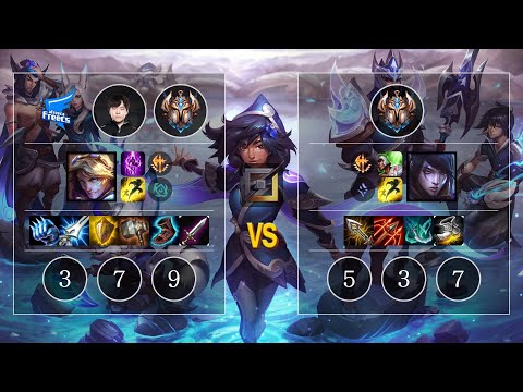 AF Spirit Ezreal vs Aphelios Bot - KR Challenger Patch 10.11