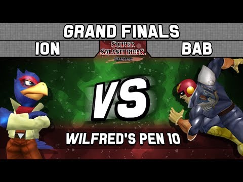 Wilfred's Pen 10 MGFC IONtheKid(Fox/Falco) vs BAB(Falcon) Grand Finals