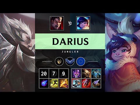 Darius Jungle vs Nunu & Willump - EUW Diamond Patch 25.09