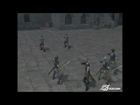 Suikoden IV PlayStation 2 Gameplay - Four on two